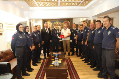KEPSUT ZABITASI’NDAN BAŞKAN CANKUL’A ZİYARET