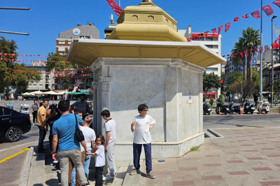 BANDIRMA’DA CUMA NAMAZI ÖNCESİ ABDEST İÇİN UZUN KUYRUKLAR OLUŞTU