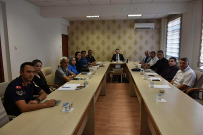 İVRİNDİ’DE ÖĞRENCİLERİN GÜVENLİĞİ KONUŞULDU
