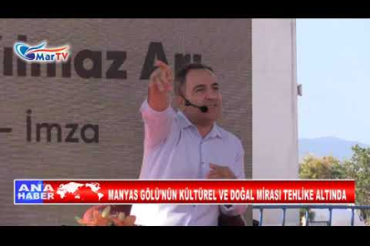 MANYAS GÖLÜ’NÜN KÜLTÜREL VE DOĞAL MİRASI TEHLİKE ALTINDA