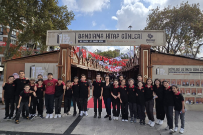 BANDIRMA’DA ÖĞRENCİLER YENİ KİTAPLARI KEŞFETTİ