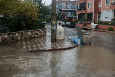 MARMARA’NIN BATISINDA KUVVETLİ YAĞIŞ ETKİLİ OLDU
