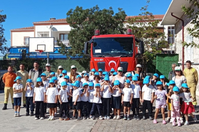 AYVALIK’TA ÖĞRENCİLERE ‘YEŞİL VATAN’ EĞİTİMİ