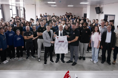 BANDIRMA BORDO BASKETBOL’DAN LİSELİLERE BASKETBOL SÖYLEŞİSİ