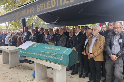 BAŞKAN AKIN’IN KAYINPEDERİ SON YOLCULUĞUNA UĞURLANDI