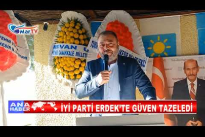 İYİ PARTİ ERDEK’TE GÜVEN TAZELEDİ