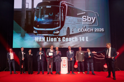MAN Lion’s Coach E, "2026 Yılının Sürdürülebilir Otobüsü" Seçildi!