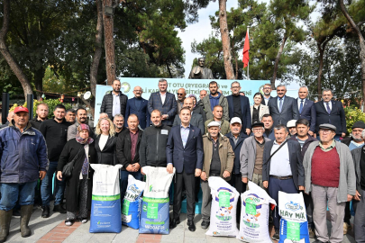 BÜYÜKŞEHİRİN ÇİFTÇİYE DESTEĞİ SÜRÜYOR