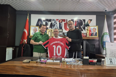 DURU’DAN MANYAS BELEDİYESPOR’A DESTEK