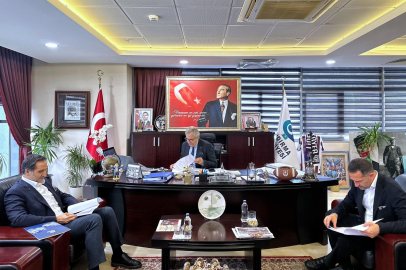 BANDIRMA BELEDİYESİ ÇALIŞMALARINI CHP HEYETİNE ANLATTI