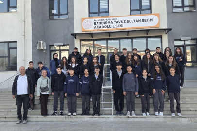 BANDIRMA FATİH ORTAOKULU ÖĞRENCİLERİ LİSE GEZİSİNDE