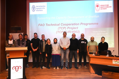 BANDIRMA KOYUNCULUK ARAŞTIRMA’DA KABUKLU SU ÜRÜNLERİ EĞİTİMİ