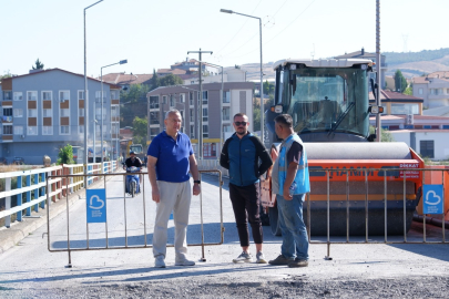 SUSURLUK’TA YOL YENİLEME ÇALIŞMALARI TAMAMLANDI