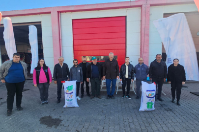 BANDIRMA’DA ÜRETİCİYE SÜT OTU VE YEM BİTKİSİ DESTEĞİ