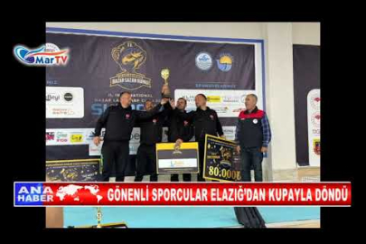 GÖNENLİ SPORCULAR ELAZIĞ’DAN KUPAYLA DÖNDÜ