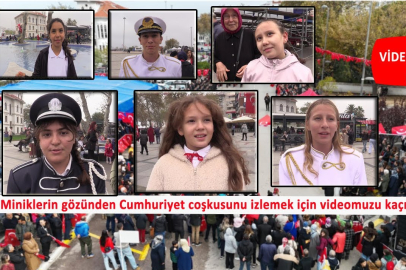 BANDIRMA’DA MİNİKLERİN GÖZÜNDEN CUMHURİYET COŞKUSU