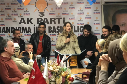 AK PARTİ BANDIRMA TEŞKİLATI TOPLANDI