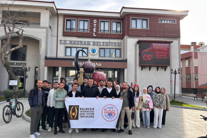 ÜNİAK GENÇLERİ HAVRAN BELEDİYESİ’Nİ ZİYARET ETTİ