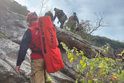 ÇAYLAK ŞELALESİ’NDE MAHSUR KALAN 2 KİŞİ KURTARILDI