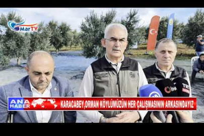 KARACABEY,ORMAN KÖYLÜMÜZÜN HER ÇALIŞMASININ ARKASINDAYIZ