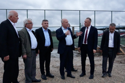 ÖZALP DURSUNBEY’DE TESİSLERİ İNCELEDİ