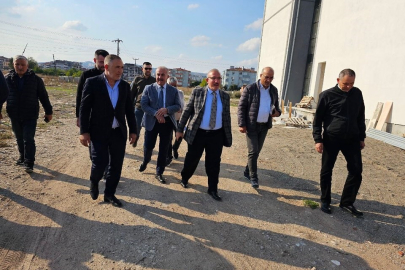 KARESİ ŞEHİT TURGUT SOLAK FEN LİSESİ YENİ BİNASINDA İNCELEME