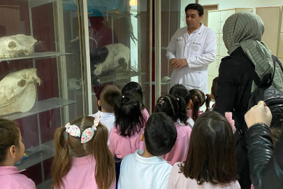 MİNİK ÖĞRENCİLER BAÜN VETERİNER FAKÜLTESİ’NDE BİLİMLE TANIŞTI