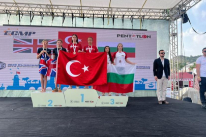 BANDIRMALI ÖĞRENCİLERDEN AVRUPA MODERN PENTATLONUNDA DERECE