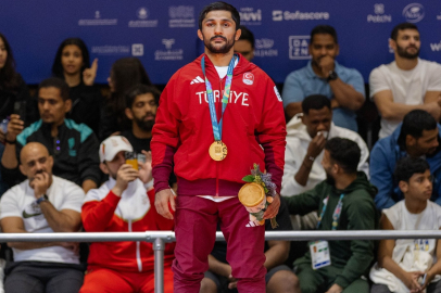 BAÜN’LÜ MİLLİ JUDOCU SALİH YILDIZ’DAN ALTIN MADALYA