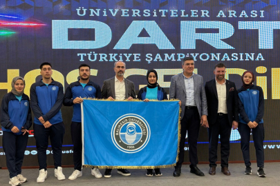 BAÜN DART TAKIMI TÜRKİYE 2’NCİSİ OLDU