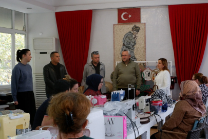 BAŞKAN SEMİZEL’DEN KADINLARA DESTEK