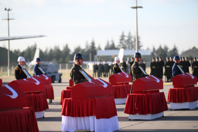 TÜRKİYE ŞEHİTLERİNİ UĞURLADI