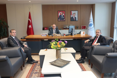 VALİLİK YETKİLİLERİNDEN REKTÖR BOZ’A NEZAKET ZİYARETİ