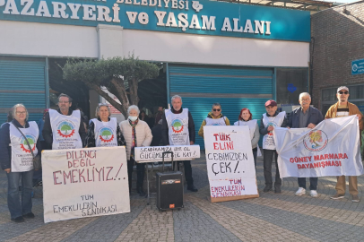 BANDIRMA’DA EMEKLİLER İSYAN ETTİ: “AÇLIKLA BOĞUŞUYORUZ”