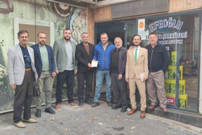 EDİNCİK’TE DİN GÖREVLİLERİ ESNAF İLE BİR ARAYA GELDİ