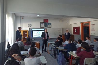 ASLAN ARA TATİL SONRASI BANDIRMALI ÖĞRENCİLERLE BULUŞTU