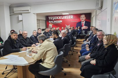 AK PARTİ BALIKESİR’DE HAFTALIK YÖNETİM KURULU TOPLANTISI