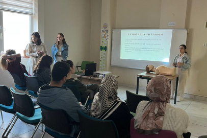 İVRİNDİ’DE JANDARMA VE GENÇLİK SPOR PERSONELİNE İLK YARDIM EĞİTİMİ