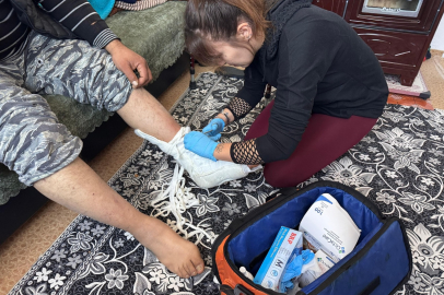 KEPSUT’TA MOBİL SAĞLIK HİZMETLERİ SÜRDÜRÜLÜYOR