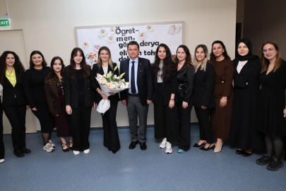 Bursa Osmangazi'de Başkan Aydın'dan 24 Kasım'a özel anlamlı ziyaretler