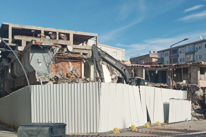 Edirne'de Ali Paşa Çarşısı’nda yıkım çalışmaları başladı