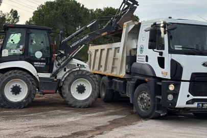 GÖNEN GÜNDOĞDU MAHALLESİ’NDE YOL VE KALDIRIM ÇALIŞMASI