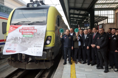 24. İyilik Treni Afganistan yolunda