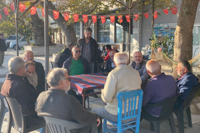 DİNÇER, ASMALI MAHALLESİ’NDE VATANDAŞLARLA BULUŞTU