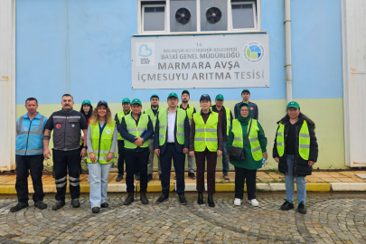 AVŞA İÇME SUYU ARITMA TESİSİ’NDE İLBANK’TAN TEKNİK İNCELEME