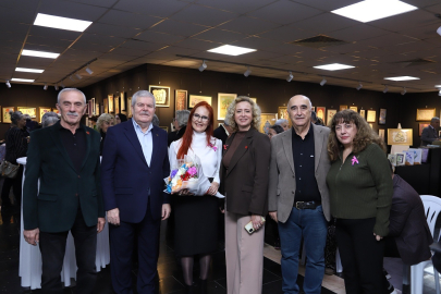 “KAĞIT VE SUYUN BÜYÜSÜ” SERGİSİ BANDIRMA’DA AÇILDI