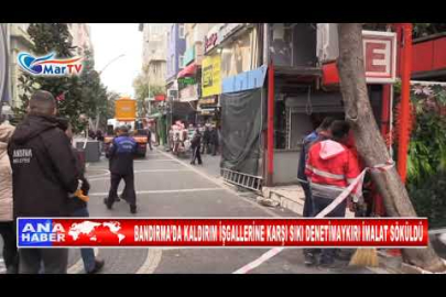 BANDIRMA'DA İŞGALLER DEVAM EDİYOR