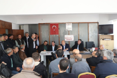 PALAZ MUHTARLARLA GÖNEN’İN ÇALIŞMALARINI DEĞERLENDİRDİ