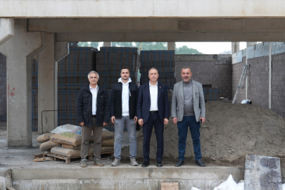 BALYA SPOR SALONU İÇİN İNŞAAT ÇALIŞMALARI SÜRÜYOR