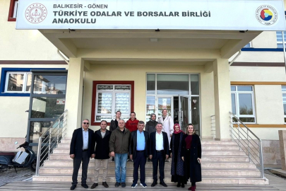 GÖNEN TOBB ANAOKULU FAALİYETLERİ İNCELENDİ